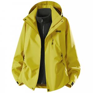 Куртка Leisure Collection унисекс Jeep, neon зеленый[fleece liner+shell set/men's women's suggestion: size small one size]