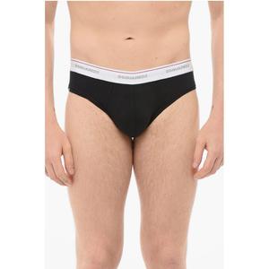 Хлопковые трусы с пуш-апом спереди Dsquared2, черный