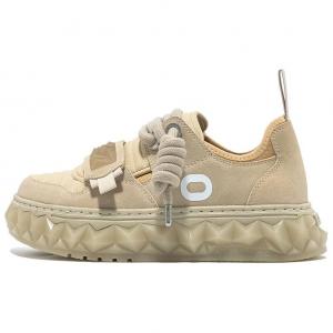 Кроссовки OETZI Skateboarding Shoes Unisex Low-top Beige, цвет Apricot