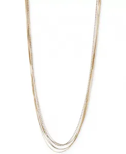 Цепочка-Колье Iona & Lilly из золота и серебра Lonna & Lilly, gold