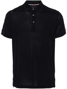 Tommy Hilfiger рубашка поло с вышитым логотипом, синий