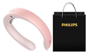 Массажер для шеи и плеч Neck Fashion легкий портативный релакс акупунктурный импульсный PHILIPS