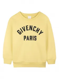 Толстовка с логотипом Givenchy Kids, желтый