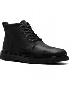 Мужские ботинки Weltridge на молнии из коллекции Clarks, Black Waxy Leather