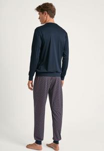 Пижамный комплект STREAMLINE BÜNDCHEN SET Calida, темно-синий