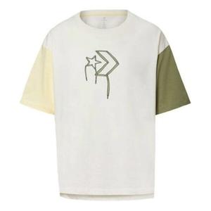 Футболка logo printed t-shirt' white green' Converse, белый