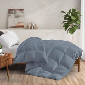 Unikome роскошное постельное белье для отеля, одеяла с гусиным пухом, пододеяльник с вставкой, цвет Lightweight Gray