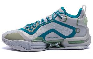 Баскетбольные кроссовки AG 2 Basketball Shoes Men Low-Top Gray/Green 361°