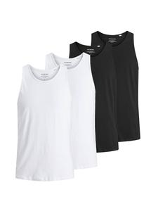 Майка Jack & Jones, черный/белый