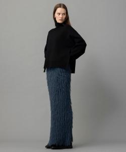 Пышная вязаная юбка