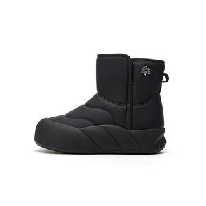 Женские зимние ботинки DAPHNE стеганые на платформе, черный