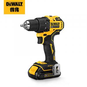 Компактная дрель-шуруповерт DeWalt, 20 В, компактный бесщеточный литиевый аккумулятор, 2x4,0 Ач, DCD708M2-A9