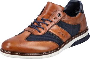 Мужские ботинки Rieker на шнуровке, коричневый