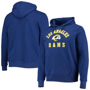 Мужская толстовка с капюшоном Royal Los Angeles Rams Varsity Arch '47 Royal Los Angeles Rams Varsity Arch