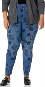 HUE Women's Super Soft Stretch High Rise Denim Leggings