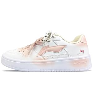 LINING Понтонные лодки нескользящие, устойчивые к истиранию, дышащие лоу-топ скейтборд обувь женские white