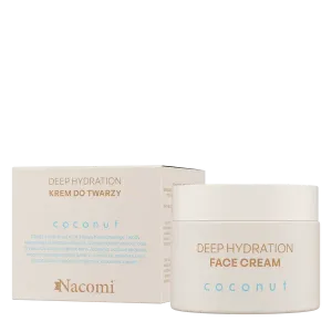 Увлажняющий крем для лица, 40 мл Nacomi Deep hydration coconut
