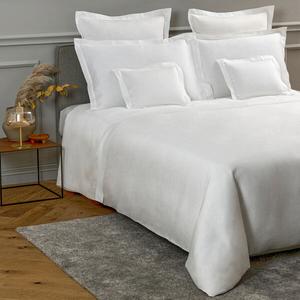 Комплект постельного белья Frette Divine Queen из льняного сатина, 155×205, белый