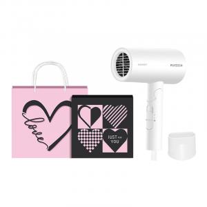 Фен 1800W термостат и быстрая сушка холодный и горячий воздух высокая мощность, портативный, стильный, unisex FH6276 FLYCO