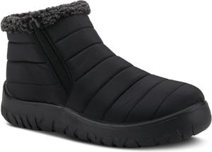 Женские ботинки на шнуровке Spring Step Flexus Melba - водонепроницаемые нейлоновые ботинки с молнией - удобные зимние снегоступы для женщин, Black