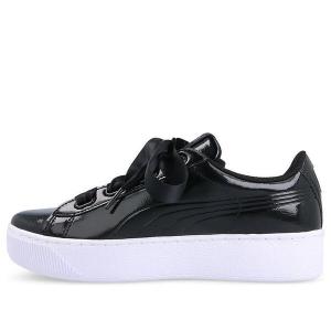 Кроссовки (WMNS) PUMA Vikky Platform Ribbon 'Black', черный