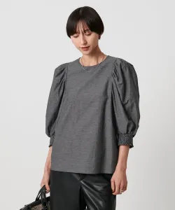 Блузка MANTECO с пышными рукавами, которую можно стирать United Arrows, цвет Dk.Gray