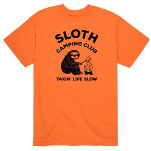 Мужская футболка Sloth Camping Club Licensed Character