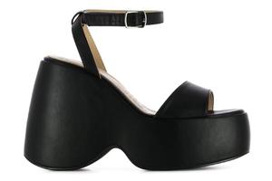 Босоножки Narcissus на танкетке Yuu Jou, черный