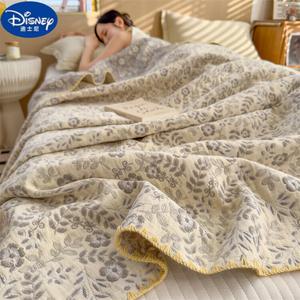 Disney Трехслойное хлопковое марлевое одеяло 200х230 см, цвет Mianlan - Huayang Yellow