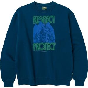 Толстовка Parks Project Respect & Protect Crewneck Parks Project, Sailor Blue