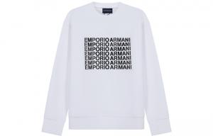Свитшот мужской белый EMPORIO ARMANI