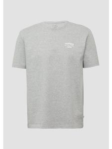 Футболка цвета 9400_серый меланж QS