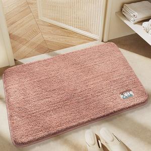Dajiang Ковер 40х60 см для ванной комнаты, быстросохнущий, впитывающий, Yifulin-Pink [No Logo]