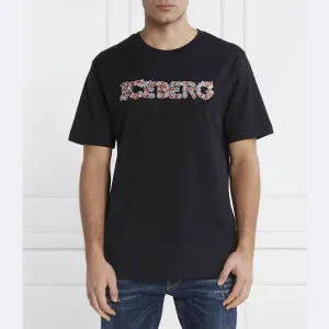 Футболка стандартного кроя Iceberg, черный