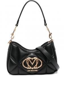 Сумка-тоут с логотипом Love Moschino, черный