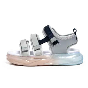 Bull charm Пляжные сандалии мужские черные зеленые/белые зеленые/серые серые, цвет Gray