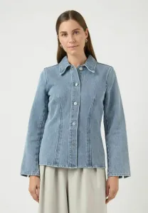 Блузка yaslecco на пуговицах Yas, Light Blue Denim