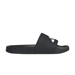 Сандалии adidas Adilette Shower Slide 'Black White', черный