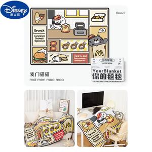 Disney Плед для сна 110х150 см, тонкий, с черной окантовкой