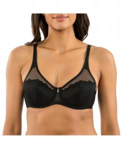 Женский бюстгальтер Luxlacy без подкладки на косточках, черный, размер 40H PARFAIT, Black
