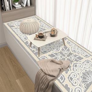 Budis Ковер 80х210 см из искусственной шерсти для спальни, балкона или татами, противоскользящий, всесезонный, Fengchuan 02