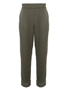 Брюки с эластичным поясом Hanro, зеленый