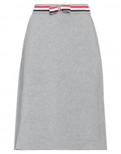 Юбка миди Thom Browne, серый