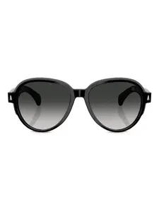 Солнцезащитные очки с эффектом градиента MONCLER, черный