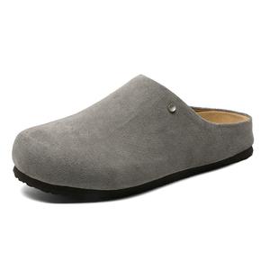 FAPAI Унисекс тапочки с закрытым носком устойчивые к истиранию тёмный кофе, цвет Dark Coffee