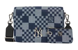 MLB Хлопковая сумка через плечо унисекс тёмно-морской синий серый