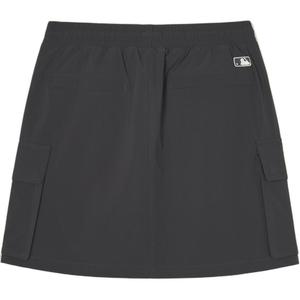 Карго-юбка шорты женские черные MLB