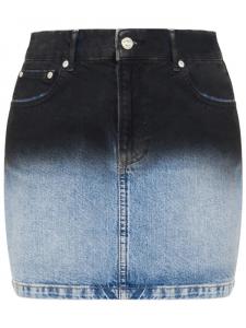 MOSCHINO JEANS джинсовая юбка мини, черный