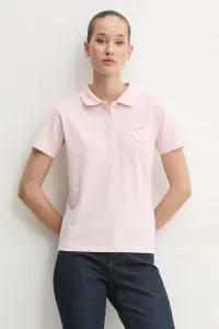 Поло Guess Jeans, розовый