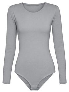 Evoni Боди в сером цвете